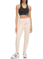 Женские джоггеры на флисе Tommy Hilfiger спортивные штаны 1159861604 (Бежевый XL)