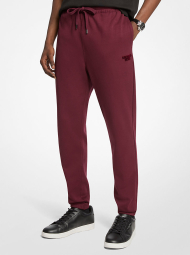 Мужские спортивные штаны Michael Kors джоггеры 1159863511 (Бордовый M)