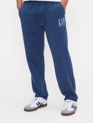 Мужские спортивные штаны GAP на флисе 1159863662 (Синий S)