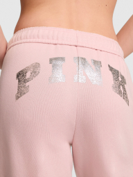 Джоггери Victoria's Secret Pink спортивні штани на флісі 1160030380 (Рожевий M)