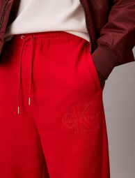 Мужские спортивные штаны Calvin Klein на флисе 1160224349 (Красный XL)