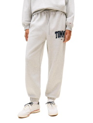 Женские джоггеры на флисе Tommy Hilfiger спортивные штаны 1160293642 (Серый M)