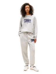 Женские джоггеры на флисе Tommy Hilfiger спортивные штаны 1160293642 (Серый M)