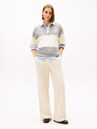 Женские спортивные штаны на флисе Tommy Hilfiger 1161047961 (Молочный L)