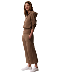 Жіночі короткі штани Calvin Klein на флісі 1161386544 (Коричневий S)