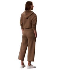 Жіночі короткі штани Calvin Klein на флісі 1161386544 (Коричневий S)