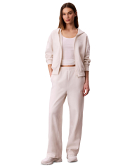 Женские укорочнные штаны Calvin Klein на флисе 1161796487 (Молочный XL)