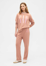 Женские спортивные штаны GAP на флисе 1162021029 (Коричневый XXL)