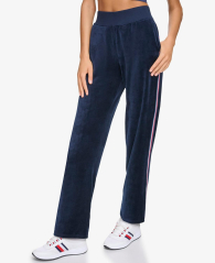 Женские велюровые штаны Tommy Hilfiger 1162168561 (Синий XS)