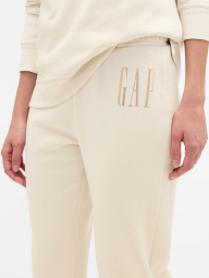 Женские спортивные штаны GAP на флисе 1162223242 (Молочный XL)