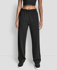 Жіночі спортивні штани DKNY на флісі 1163074323 (Чорний XL)