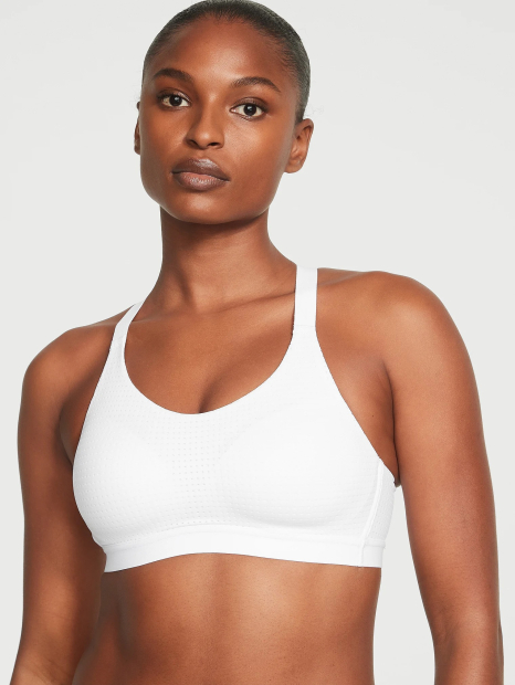 Спортивный топ Victoria's Secret VSX с перфорацией 1159840311 (Белый 32C)