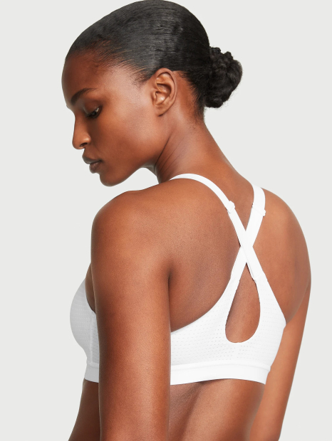 Спортивный топ Victoria's Secret VSX с перфорацией 1159840311 (Белый 32C)