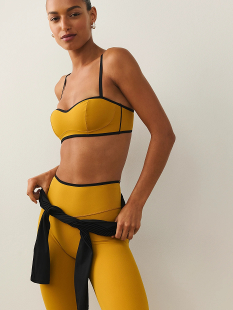 Спортивный топ Victoria's Secret VSX 1159855941 (Желтый S)