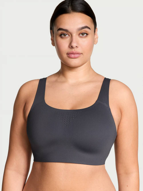 Спортивный топ Victoria's Secret с перфорацией 1159861386 (Серый 42С)