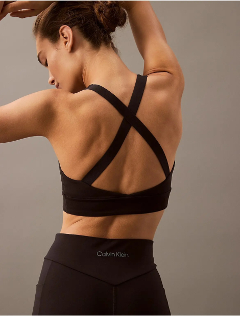 Спортивне бра Calvin Klein з логотипом 1159862582 (Чорний S)