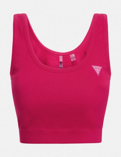Спортивный топ GUESS в рубчик 1159865561 (Розовый M/L)
