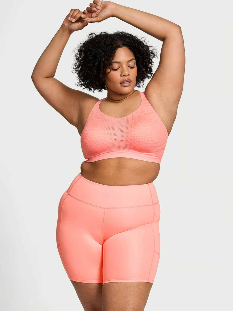 Спортивный топ Victoria's Secret VSX с перфорацией 1160280804 (Оранжевый 34C)