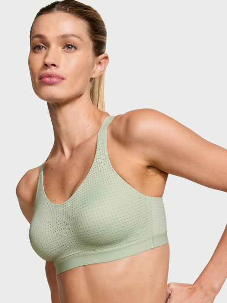 Спортивный топ Victoria's Secret VSX с перфорацией 1160508187 (Зеленый 38D)