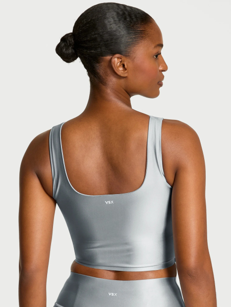 Спортивный топ GlossyTech Victoria's Secret VSX 1160520566 (Серый XL)