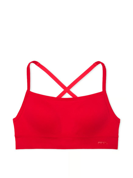 Спортивный топ Victoria's Secret Pink 1161785856 (Красный L)