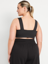 Спортивный топ бандо Old Navy 1159858175 (Черный M)