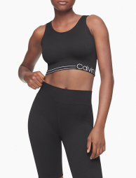 Спортивный топ Calvin Klein с логотипом 1159860894 (Черный L)