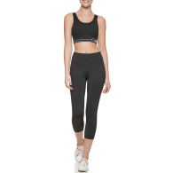 Спортивный топ Calvin Klein с логотипом 1159860894 (Черный L)
