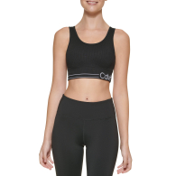 Спортивный топ Calvin Klein с логотипом 1159860894 (Черный L)
