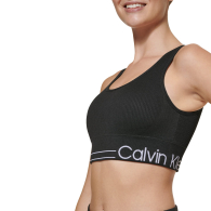 Спортивный топ Calvin Klein с логотипом 1159860894 (Черный L)