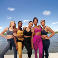 Спортивный бесшовный бюстгальтер Victoria's Secret топ 1159861346 (Желтый S)