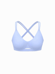 Спортивный бесшовный бюстгальтер Victoria's Secret топ 1159861406 (Голубой S)