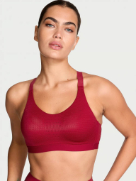 Спортивный топ Victoria's Secret VSX с перфорацией 1159862712 (Красный 36D)
