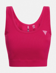 Спортивный топ GUESS в рубчик 1159865561 (Розовый M/L)