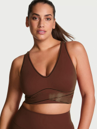 Спортивный топ Victoria's Secret VSX бра 1160138563 (Коричневый S)