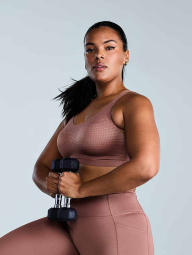 Спортивний топ Victoria's Secret VSX з перфорацією 1160280202 (Рожевий 34C)
