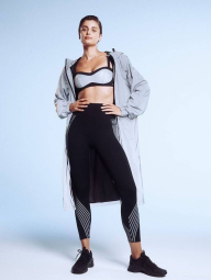 Спортивный балконетт Victoria's Secret VSX топ со светоотражающими деталями 1161562961 (Черный S)