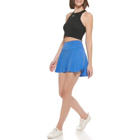 Спортивная юбка Calvin Klein со вшитыми велосипедками 1159851102 (Синий L)