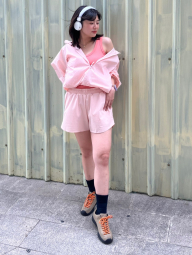 Спортивные шорты Uniqlo 1159843996 (Розовый XXL)