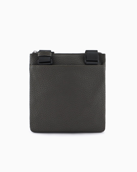 Мужская плоская сумка  Armani Exchange через плечо 1159831841 (Коричневый One size)