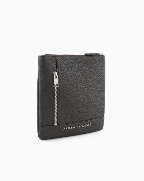 Мужская плоская сумка  Armani Exchange через плечо 1159831841 (Коричневый One size)