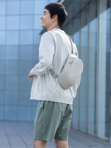 Сумка UNIQLO через плече 1159838706 (Сірий One size)