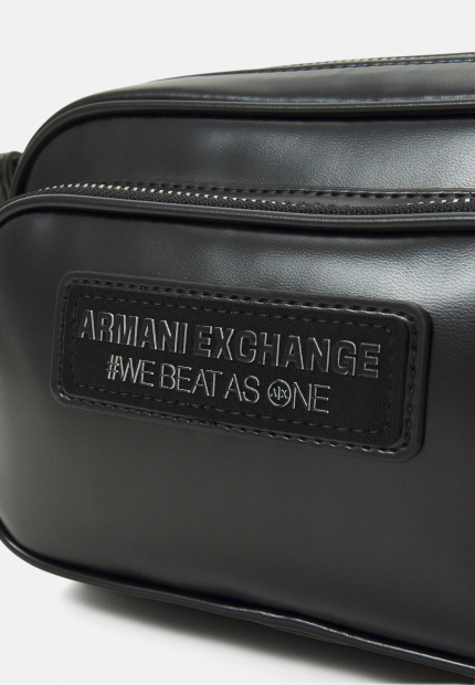 Чоловічі сумки Armani Exchange через плече 1159838736 (Чорний One size)