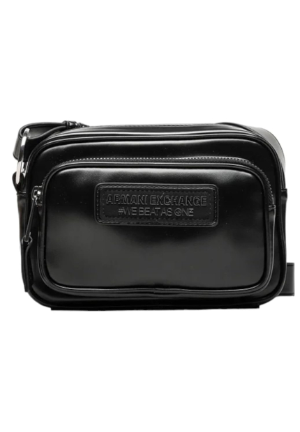 Чоловічі сумки Armani Exchange через плече 1159838736 (Чорний One size)