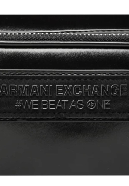 Чоловічі сумки Armani Exchange через плече 1159838736 (Чорний One size)