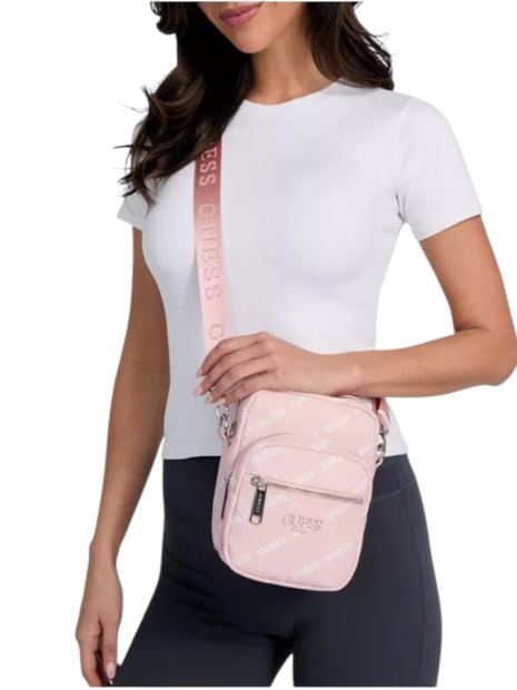 Женская сумка через плечо Guess 1159838836 (Розовый One size)