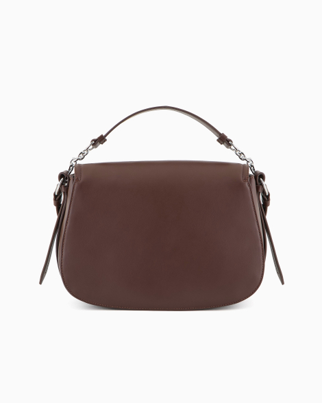 Жіноча сумка через плече з логотипом Armani Exchange 1159839055 (Коричневий One size)