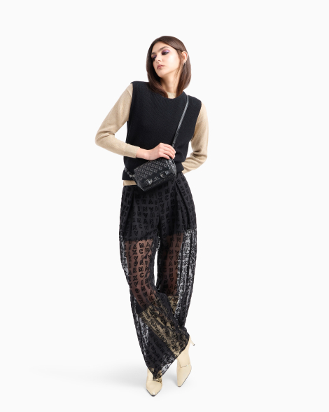 Жіноча сумка через плече Armani Exchange 1159839063 (Чорний One size)