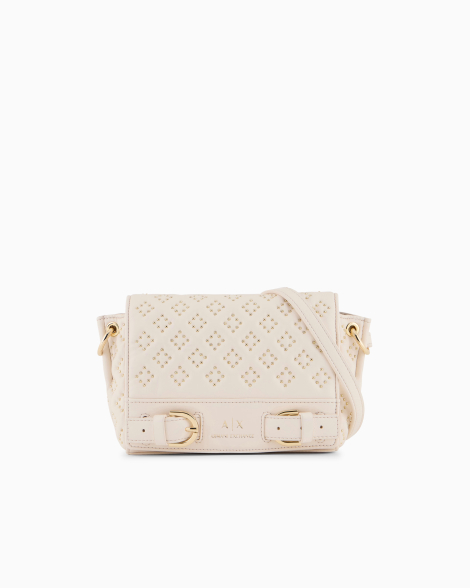 Жіноча сумка через плече Armani Exchange 1159839065 (Молочний One size)