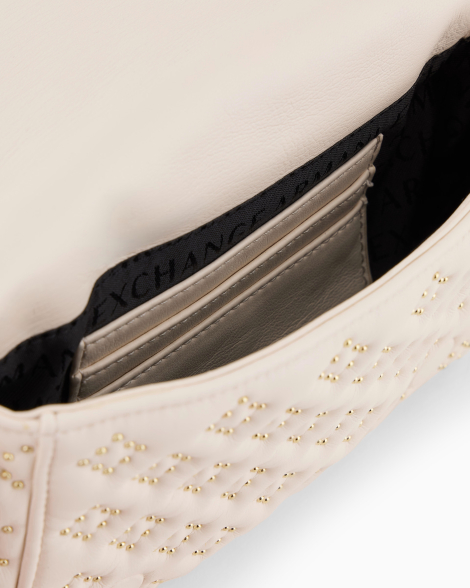 Жіноча сумка через плече Armani Exchange 1159839065 (Молочний One size)
